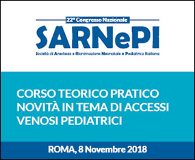 Corso Teorico Pratico - Novità in Tema di Accessi Venosi Pediatrici