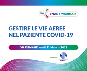 SMART WEBINAR ON DEMAND<br>Gestire Vie Aeree nel Paziente COVID-19